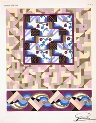 Innenarchitektur-Muster, Platte 5 aus 